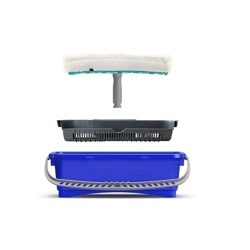 vendita online Kit clean glass astro 25 cm Carrelli e secchi per pulizie TTS Cleaning